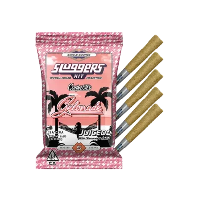 Juiced Gelonade THC Pre-rolls UK 5pk infused 5 Pack Sativa