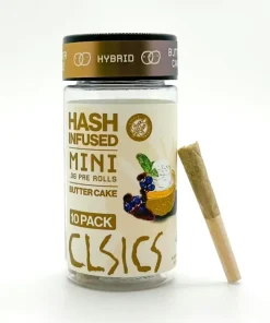 Hash Infused THC Pre-rolls UK Butter Cake – 3 G – 10 Pack