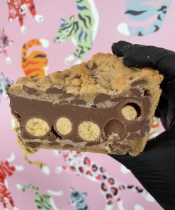 Full Malteser Cookie Pie