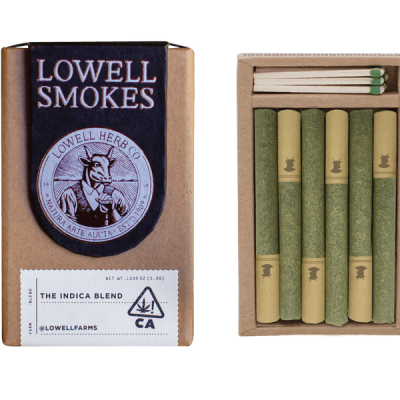 Lowell Smokes | The Bedtime Indica Pre-rolls UK