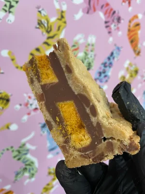 Full Crunchie Cookie Pie